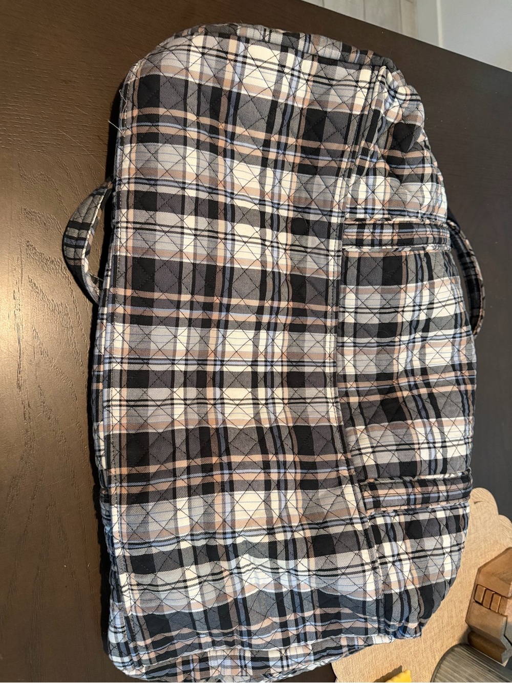 Vera Bradley quilted backpack - Picture 3 of 4
